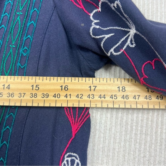 Anthropologie AKEMI + KIN Hailey Embroidered Dress Size 2 - Picture 12 of 16